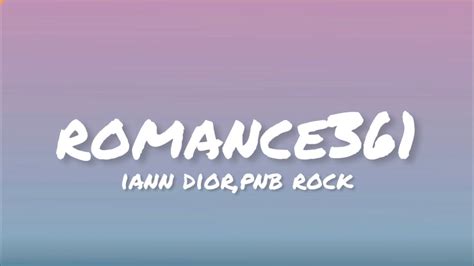 iann dior – romance361 Lyrics 